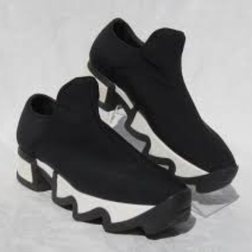 IRI WES BLACK White LOW TOP SNEAKER